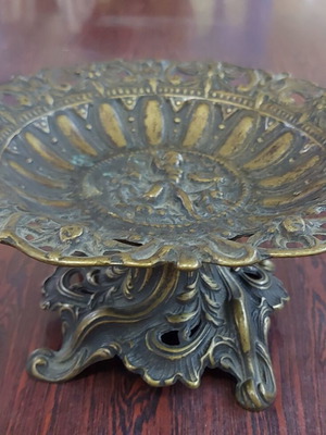 Table brass fruit bowl OXYDE new