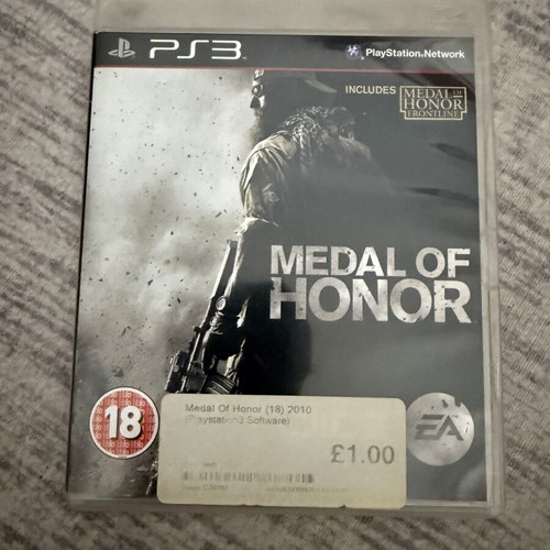 Medal of Honor PS3 game, like new, complete