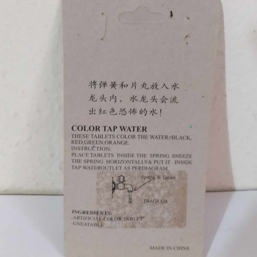 Color Tap Water Prank New