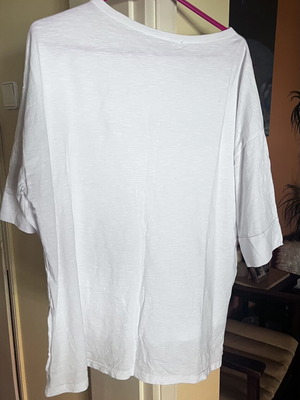 Noobass cotton t-shirt XL white like new