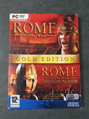 Rome Total War Gold Edition PC παιχνίδι μεταχειρισμένο, αγγλική έκδοση