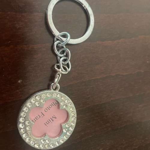 Silver keychain like new