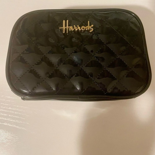 Harrods makeup bag new from London