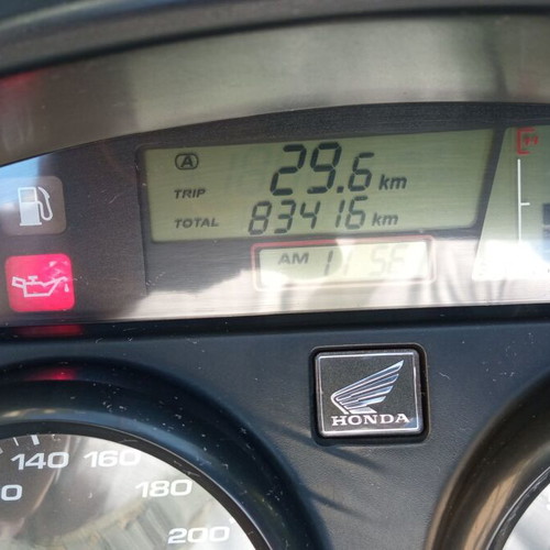 Honda Varadero 1000 motorcycle, 2003, 996 cc, blue