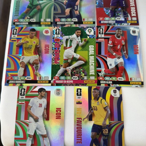 FIBA World Cup 2026 collectible cards like new, set of 8