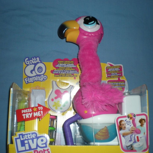Gotta Go Flamingo interactive toy new