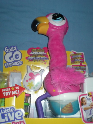 Gotta Go Flamingo interactive toy new