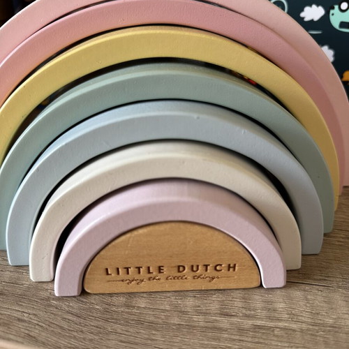 Little Dutch wooden rainbow like new