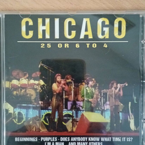 Chicago 25 Or 6 To 4 CD like new