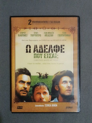DVD Movie O Brother, Where Art Thou? New Comedy with Subtitles
