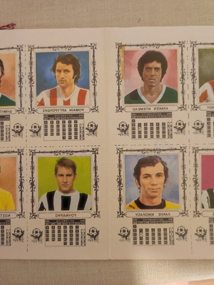 Blek Sports Cards 1974 Like New, Authentic