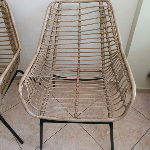 Outdoor chairs like new, set of 2