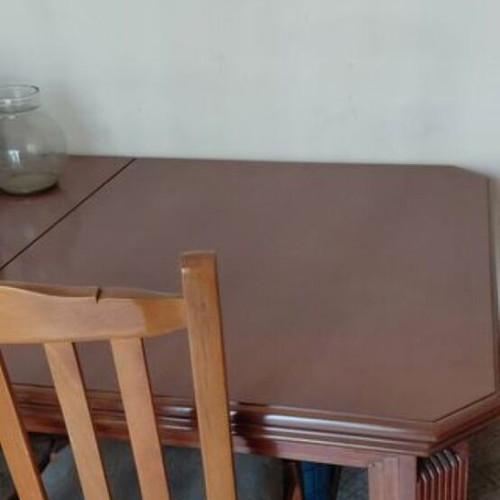 Dining set solid wood with extension, like new