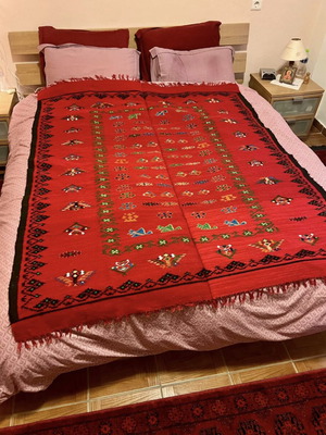 Υφαντό παραδοσιακό Μετσόβου 177cm x 150cm καινούργιο
