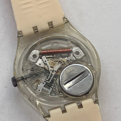 Swatch 1994 like new with new silicone strap and metal buckle