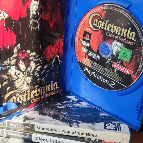 Castlevania Curse of Darkness PS2 game like new, English manual