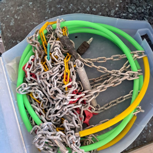 Car Chains like new, worn once