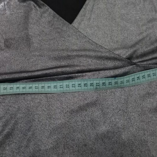 Phenomenon evening blouse like new, black and silver, size XL