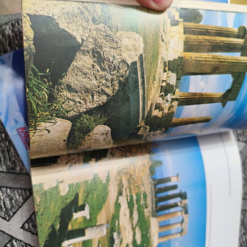Tourist guides used for Milos, Kos, Ancient Corinth