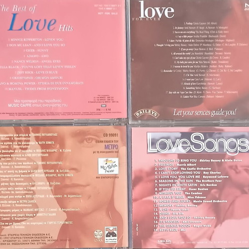 For Lovers 4CDs used, entechno genre