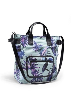 Τσάντα Puma Tropicalia μεγάλη φλοράλ tote bag πράσινη καινούργια