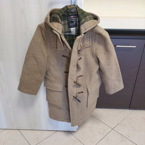 Montgomery Gloverall wool coat used for 8 years camel color