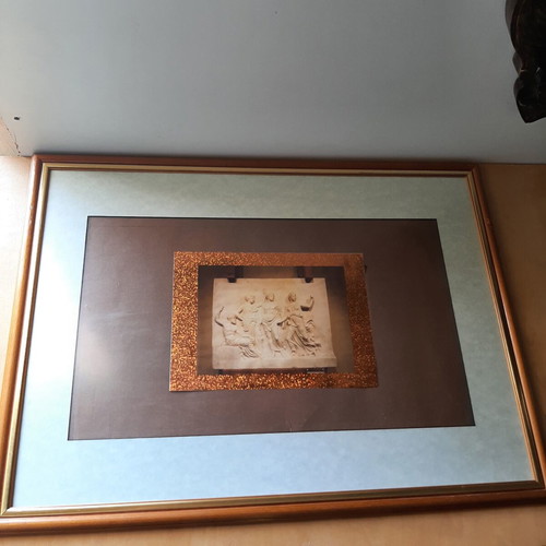 Vintage frame with ancient Greek theme used