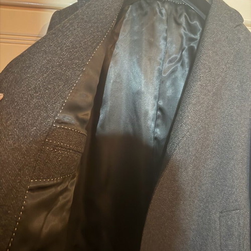 Men's long coat Zero like new, black