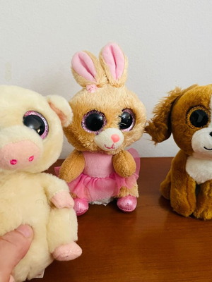 Ty Beanie plush set of 3 like new