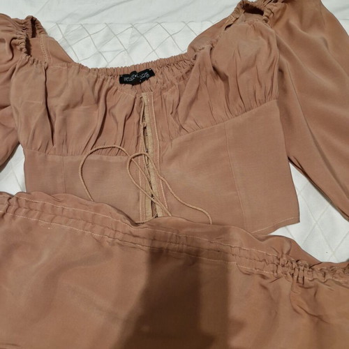 Dress set Peace And Chaos like new, pink, S/M