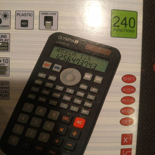 Olympia LCD 8510S scientific calculator new