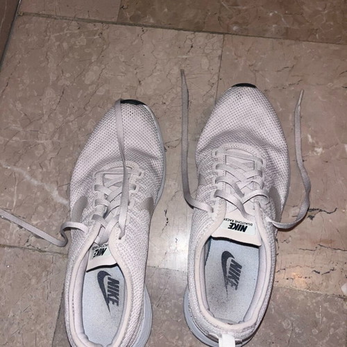 Nike women's beige athletic shoes like new, size 40