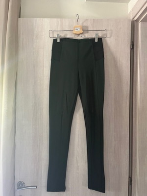 Zara khaki leggings new size S