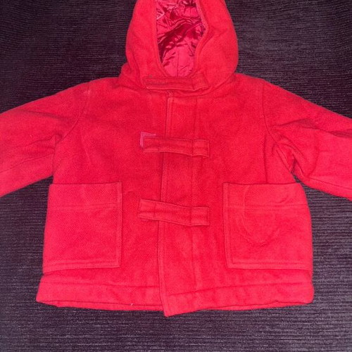 Benetton coat and jacket red and brown like new, 12 months