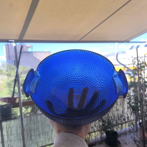 Cobalt Glass Bowl like new