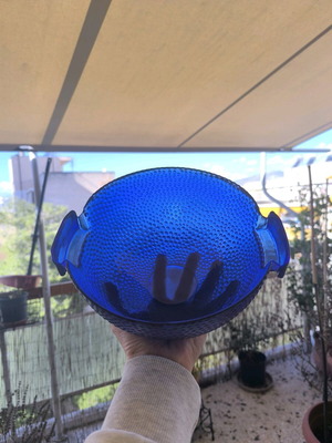 Cobalt Glass Bowl like new