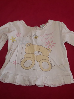 Μπλούζα αρκουδάκι μεταχειρισμένη για 6-12 μηνών