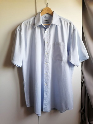 Always men's short-sleeve shirt XL light blue like new