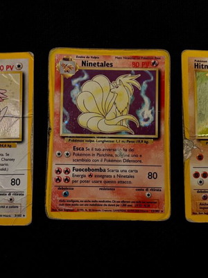 Pokémon TCG Nintendo Base Set Holo Rare used pack