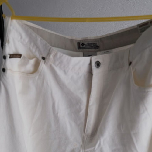 Columbia men's pants used, white, size 36