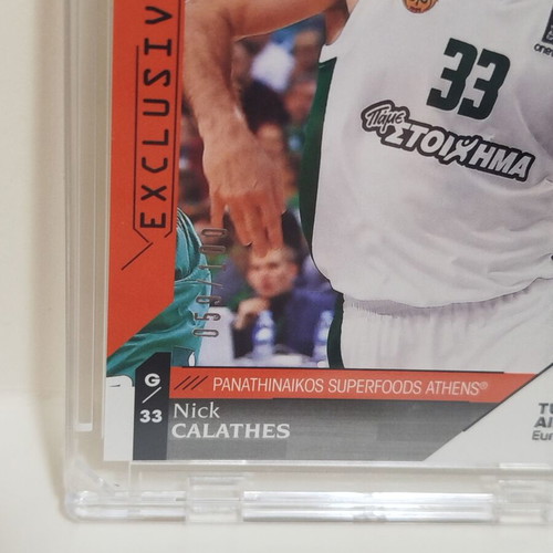 Nick Calathes Panathinaikos numbered card 059/100 like new