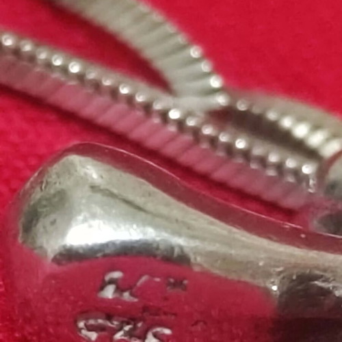 Silver 925 Cross with Chain like new