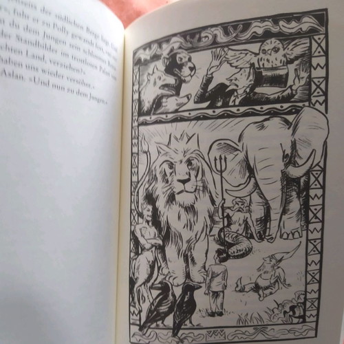 Narnia books volume 1-5 in German