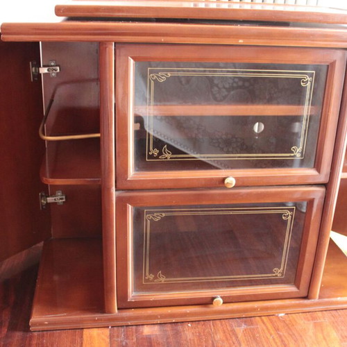 TV and Hi-Fi Cabinet used with bar