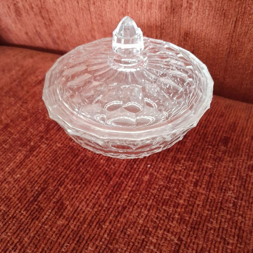 Glass fondantier vintage like new, from another era