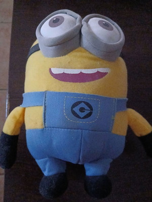 Minion Despicable Me Bob plush toy, authentic, rare