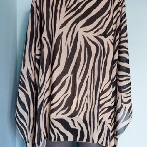 Creme Fraiche tunic animal print like new XL-3XL