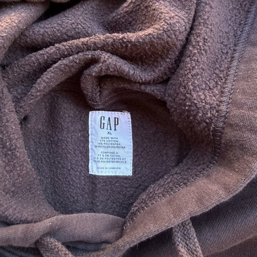 Gap hoodie brown like new XL