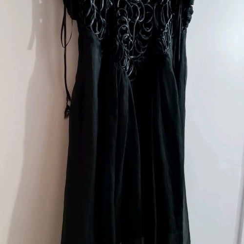 Lipsy London dress black new, size L