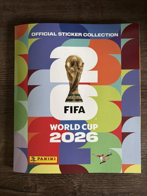 Panini FIFA World Cup 2026 άλμπουμ αυτοκόλλητα μεταχειρισμένο με 500 αυτοκόλλητα